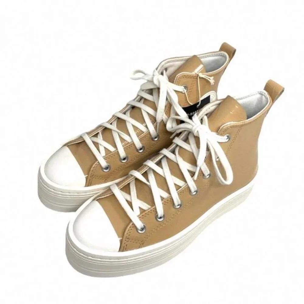 Converse Chuck Modern Lift Platform Leather Shoes A07658C Skate Embossed Women's